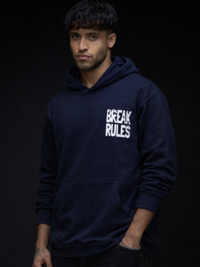 Navy Blue | Break Rules Hoodie