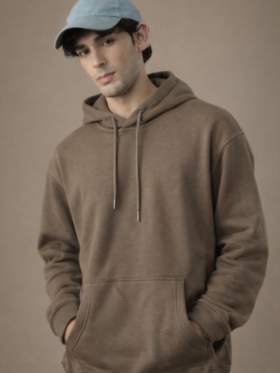Brown Oversized Hoodie