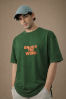 Forest Green Oversized Tee