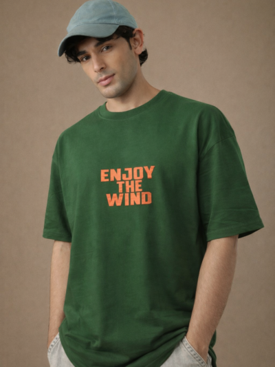 Forest Green Oversized Tee